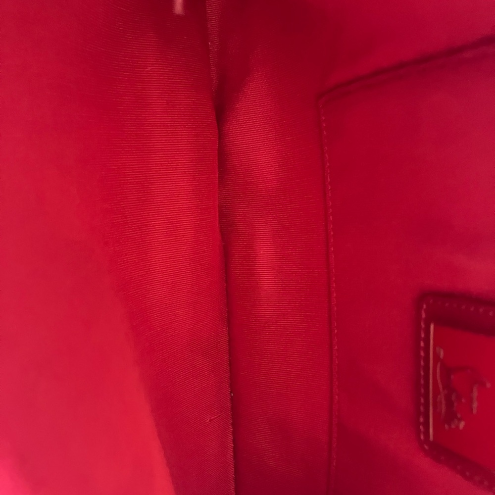 Christian Louboutin Multicolor Studded Blue Shoulder Bag - Picture 8 of 13